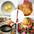 2pcs Silicone Flexible Forks, Heat Resistant Cooking Forks, Multifunctional Nonstick Blending Forks for Stirring,