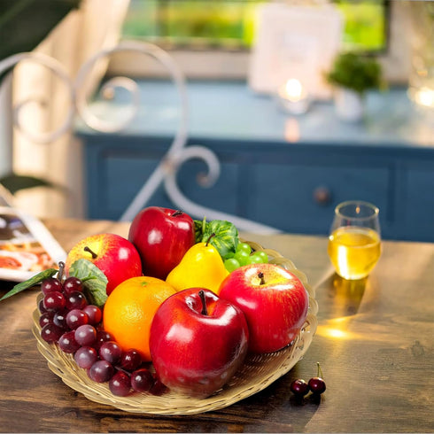 Pack, Set, (6 Kinds,8 Artificial Fruits Fake Mixture Fruits for Home Decor, Simulation Fruit Party Chirstmas Decortion