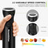 Bonsenkitchen Immersion Blender, 12-Speed Turbo Handheld Electric Blender with Sharp Blades, 3-In-1 Stick Blender