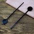 7 Inches Cocktail Swizzle Stick, Disc Top Drink Stirrers, Plastic Coffee Whiskey Stirrers, Pack of 50