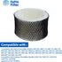 Fette Filter - 2 Pack Humidifier Filters, Compatible with Holmes & Sunbeam Humidifier Filter A, HWF62 HWF62CS