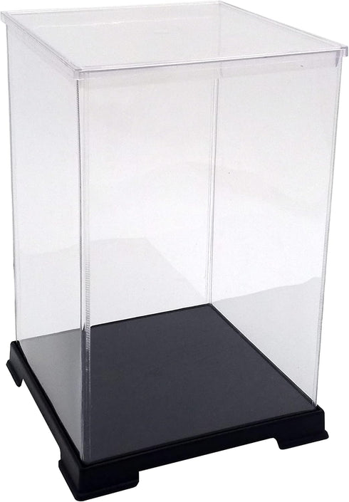 Transparent Plastic Figure Doll Case, W 4.7 x D 4.7 x H 12.6, Japan Import by Octagon