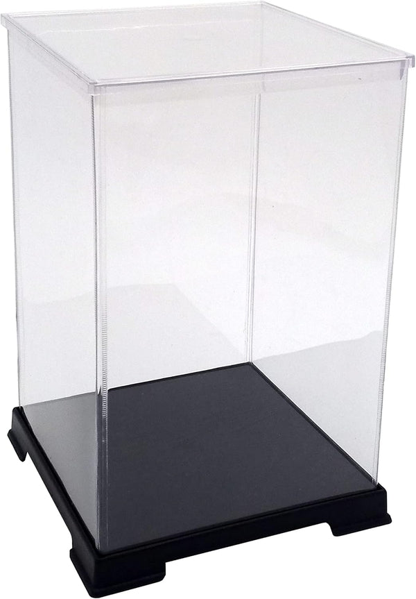 Transparent Plastic Figure Doll Case, W 4.7 x D 4.7 x H 12.6, Japan Import by Octagon