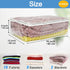 Plastic Storage Bags for Clothes, Clear Zippered Storage Bags for Sweater Blanket Bed Sheet Storage, 6 Packs Vinyl Moth proof Storage Organizer Bags with Zipper for Closet Linen Sweater 16*12*4 Inch by Esme L&H