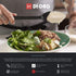 DI ORO Cooking Spoon, Solid Silicone, High Heat Nonstick Kitchen Spoon for Cooking & Baking, Dishwasher Safe