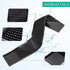 Facmogu 2PCS Rubber Bar Mats - 24x3" Coffee Bar Countertop Spill Mats, Non-Slip Heat Resistant Tabletop Protection Mat