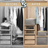 TheWarmHome Large Storage Bins - Fabric Storage Cubes for Organizing Shelves, Closet, Nursery, Laundry