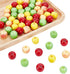 CHGCRAFT 60Pcs 4 Styles Foam Fruit Artificial Mini Apple, Fake Apple for