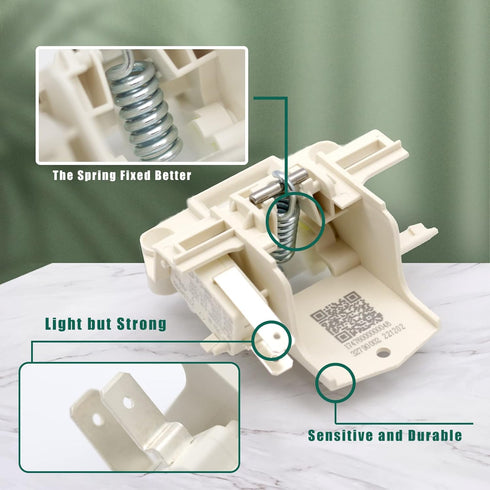 DD81-01629A Dishwasher Door Switch Latch, Compatible with Samsung Models DW80K5050UB, DW80R5060US, DW80R5061UG
