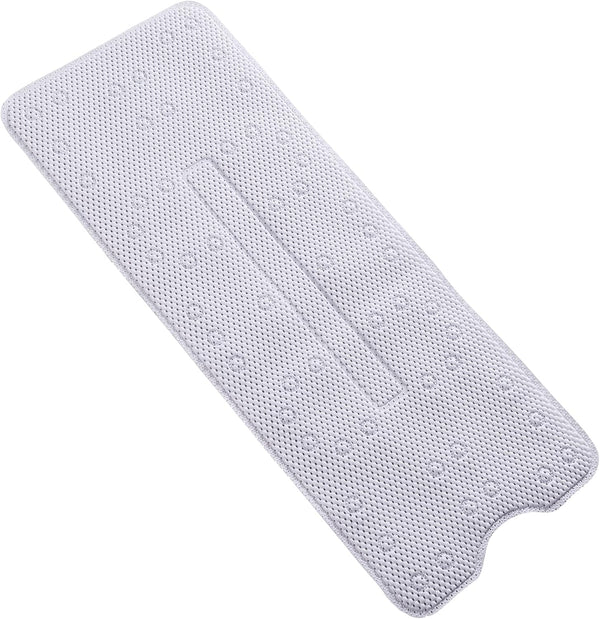 Webos Soft Bathtub Mat Non Slip: Memory Foam Shower Mat with Suction
