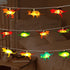 LED Dinosaur String Lights - Battery Operated, Perfect for Boys Room Decor, Christmas Party Supplies, Tent, Garden