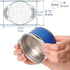Stainless Steel Food Strainer Sieve Tuna Press Lid Oil Drainer Remover, Unique No-Mess Design