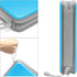 CD Case Holder, 80 Capacity CD/DVD Hard Plastic Storage Binder for Car Home Office Travel (Sky Blue)