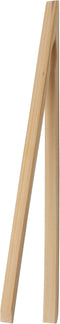 HIC Kitchen Toast Tongs, 12-Inches, Natural Bamboo