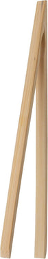 HIC Kitchen Toast Tongs, 12-Inches, Natural Bamboo