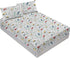 Sets 3D Set Decor(3pc) Yasida Car Sheet for Kids Cute Cartoon Truck Bed Full Size Fitted Sheets Boys Plants Print