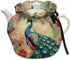 Peacock Tea Cozy for Large Teapot, Insulated Cover to Keep Warm, Machine Washable for Kitchen Decor