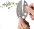 Herb Stripper Tool, Stainless Steel Leaf Zipper for Kale, Chard, Collard Greens, Rosemary, and Thyme