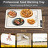 7 Food Warming Mat - Level Temperature flash heat Silicone Electric Warming Trayrolled-up food warmer