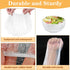 Plastic Bowl Covers, 200 PCS Reusable Food Covers, Elastic Bowl Covers for Bread Proofing