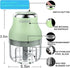 Electric Garlic Chopper, 250ML Mini Portable Veggie Chopper, Wireless Food Processor for Garlic, Onion, Green