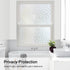 Coavas Non-Adhesive Window Privacy Film, Frosted Glass Sun Blocking Heat Control UV Blocking, 17.5 x 118 inches