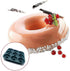 Large Professional Grade Donut Pan for Baking, 9 Cavity Non-Stick Bagel Pan, BPA Free 11.2 x 11.1 Inches
