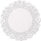 Round Paper Lace Table Doilies – 12 inch White Decorative Disposable Placemats; Made in Canada (Pack of 50)
