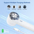 Handheld Portable Turbo Fan with Cold Compress, 2 in 1 High-Speed Mini Travel Fan, 4200mAh Rechargeable Battery