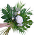 Artificial Areca Palm Leaves, 8 Pcs Faux Tropical Stems for Floral Arrangement, Hawaiian Luau Decor, 28 Inches Tall