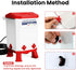 3.2 4 110V Quails,12L (1 Gallon Heated Chicken Waterer with Nipple Drinkers - Adjustable Height, BPA-Free