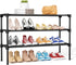 32.3" Widening Design Shoe Rack for Closet 16 Pairs Small Spaces Non-Woven