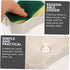 Amosfun Soap Dispenser Sponge Kitchen Gadget Set - Soap Pump Dispenser Kitchen Countertop Organizer
