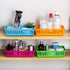 DEAYOU 16 Pack Classroom Storage Baskets - Colorful Plastic Organizer Bins for Home School Office