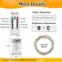4-Pack 8 16 50 Fairy Lights Battery Operated with Remote & Timer & Modes, Waterproof FT LED String Lights Outdoor