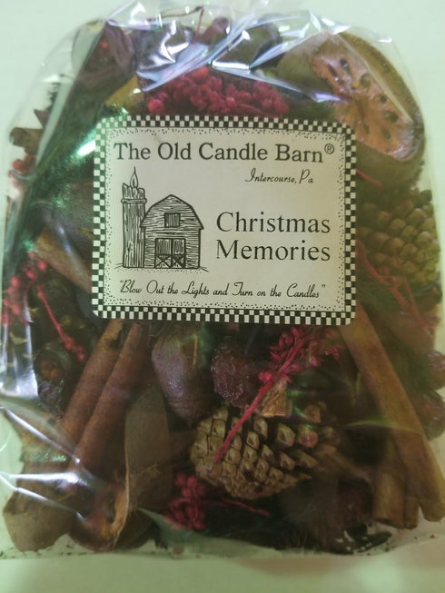 Christmas Memories Potpourri Large Bag - Perfect Fall, Winter Decoration or Bowl Filler, Beautiful Scent