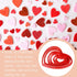 Heart Cookie Cutter Set of 6 Pieces for Valentine's Day, Wedding, Birthday Baking