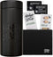 Storage Jar - 1oz Air Tight Sealed Container with 2 Humidity Packs, Microfibre Cloth & Stickers, Matte Finish Jar
