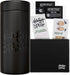 Storage Jar - 1oz Air Tight Sealed Container with 2 Humidity Packs, Microfibre Cloth & Stickers, Matte Finish Jar