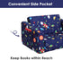 2-in-1 decalsweet Kids Couch Convertible Sofa to Lounger for Toddler Boy, Foldable Kids Sofa Bed, Toddler Chairs Comfy