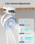 Clip on Fan, Rechargeable Portable Fan with 2000mAh Battery, Stroller Fan with Powerful Clip Design, 3 Wind Speed, 360°