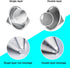 LHS Stainless Steel Pour Over Coffee Dripper - Reusable Metal Cone Filter - Single Cup Coffee Maker 1-4 Cup