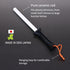 Seki Japan Chef Knife Sharpening Rod, 6 Inch Durable Ceramic Honing Steel Sharpener