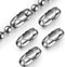 Pangda 20 Pack Stainless Steel Replacement Vertical Roman Roller Blind Ball Chain Cord Connector Clips