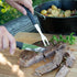 Rada Cutlery Carving Fork, Made in USA, Black Handle