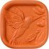 JBK Pottery Brown Sugar Savers, Set of 6 - Hummingbird, Maple Leaf, Sun, Owl, Bear, and Daisy Designs