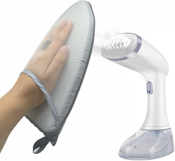 Garment Steamer Ironing Glove Mitt, Anti Steam Mini Handheld Ironing Pad Board for Steaming Clothes