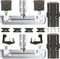 Dishwasher Top Rack Adjuster by SupHomie, Compatible with Various Whirlpool Models