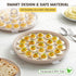 22 HAKSEN Deviled Egg Containers with Lid, Portable Deviled Egg Platter Carrier Holder Trays with Slots for Holiday