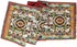 Tache Rococo Elegant Ornate Ivory Colorful Paisley Dining Cotton Linen Tapestry Woven Table Runner 13x90